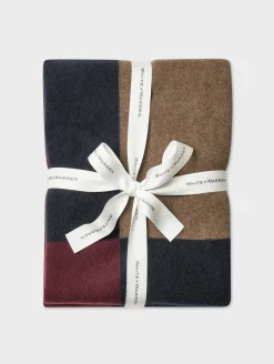 Hot White + Warren cashmere blanket MultiCombo