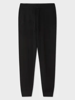 Best White + Warren cashmere jogger Black