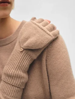 Best White + Warren cashmere pop top glove TrueCamel