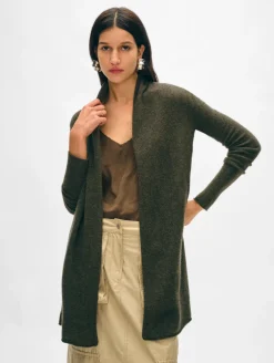 Fashion White + Warren cashmere trapeze cardigan ThymeHeather