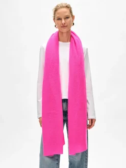 Online White + Warren cashmere travel wrap ElectricFuchsia