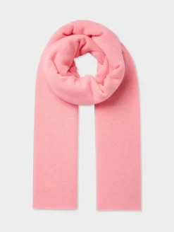 New White + Warren cashmere travel wrap PinkLemonade