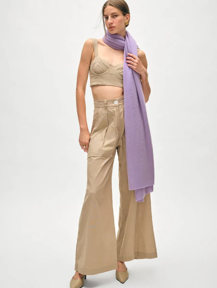Best White + Warren cashmere travel wrap PurpleHaze
