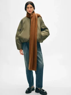 Online White + Warren cashmere travel wrap CedarBrown