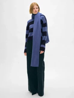 Fashion White + Warren cashmere travel wrap BlueDusk