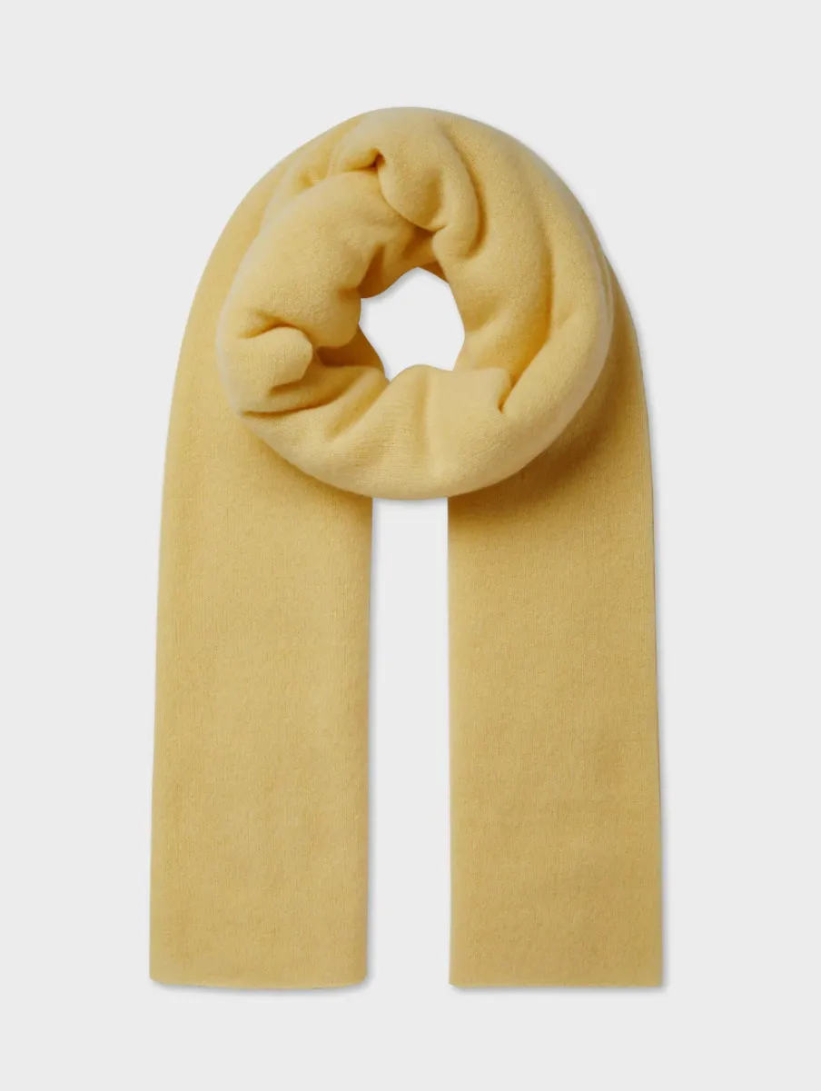 Best White + Warren cashmere travel wrap YellowMimosa