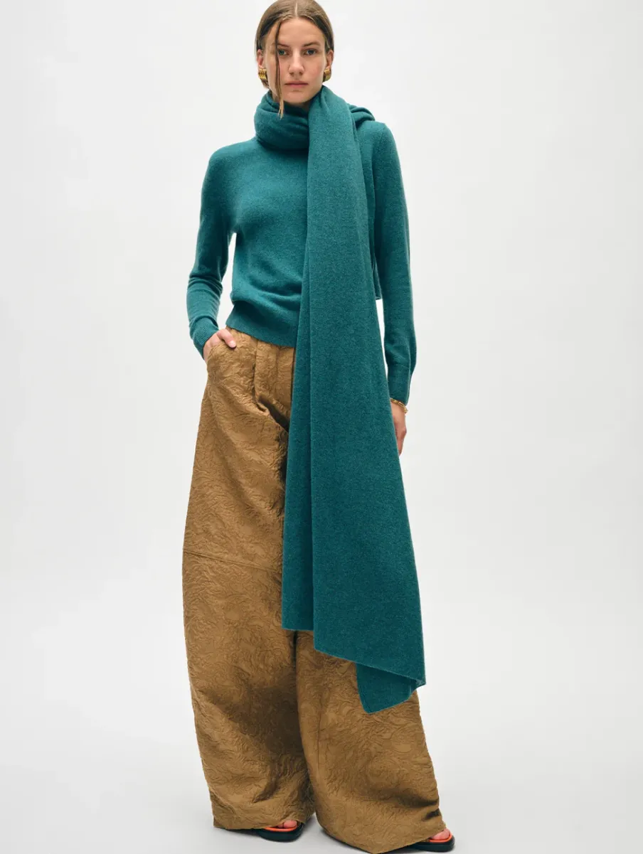 Online White + Warren cashmere travel wrap JadeHeather